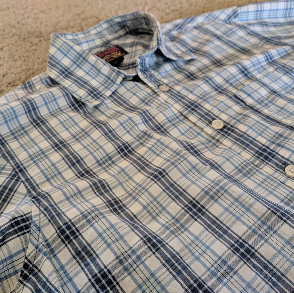 EUC Daniel Cremieux ♠️ short sleeve button down XL